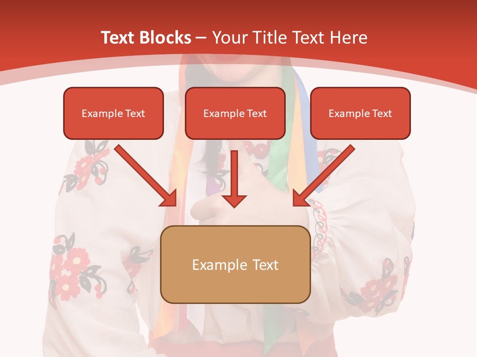 Art Cute Ornament PowerPoint Template