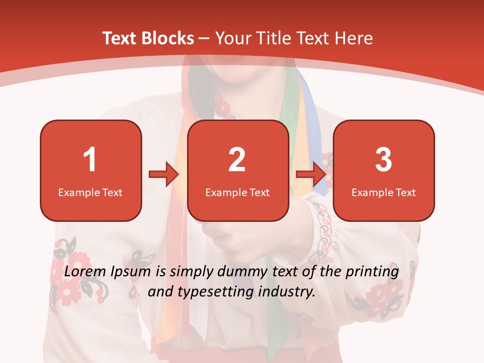 Art Cute Ornament PowerPoint Template