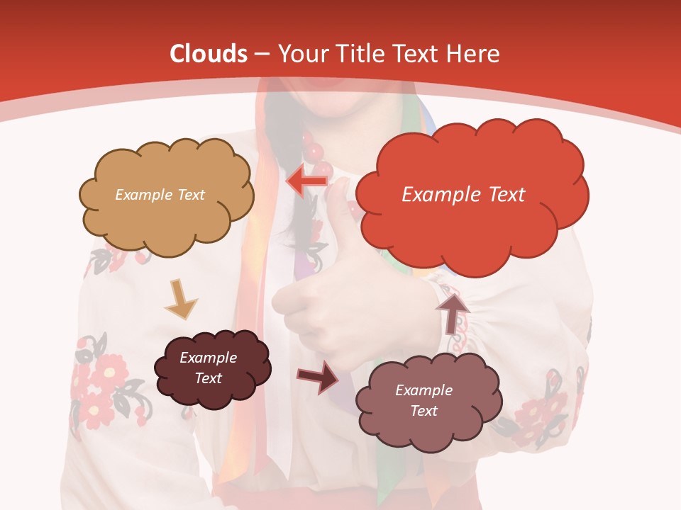 Art Cute Ornament PowerPoint Template