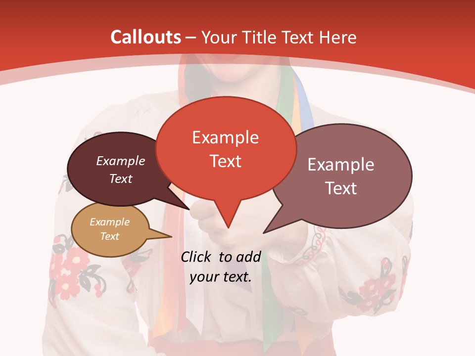 Art Cute Ornament PowerPoint Template