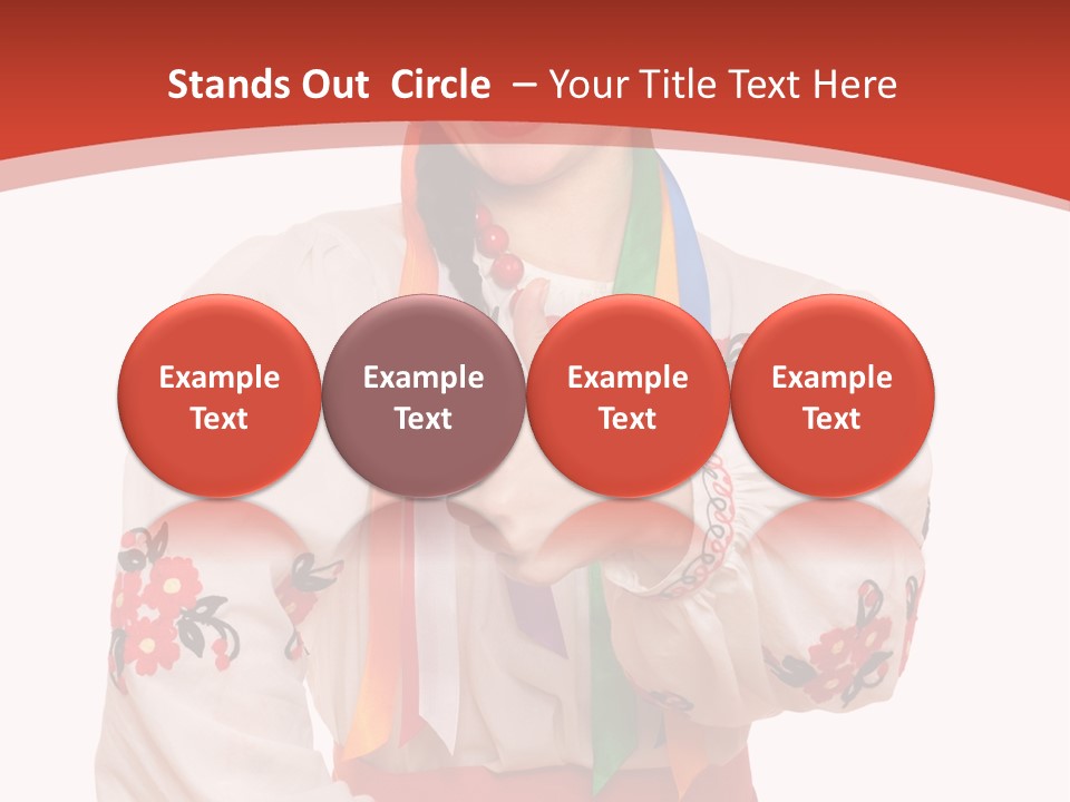 Art Cute Ornament PowerPoint Template