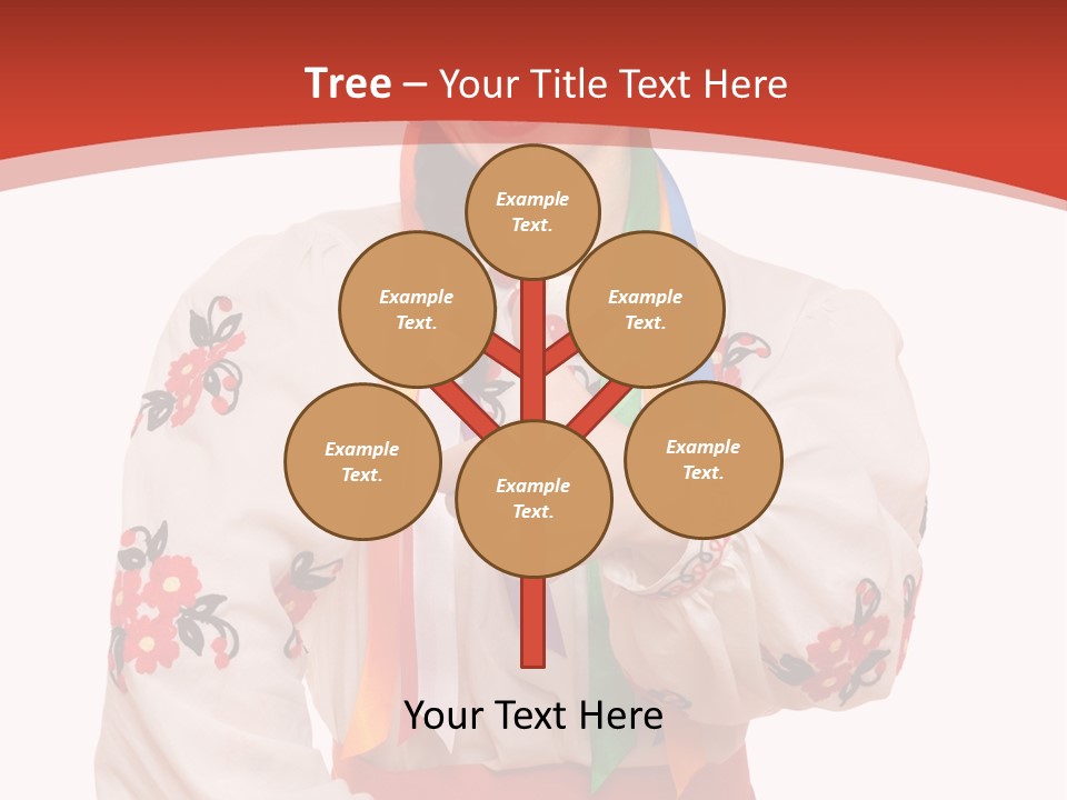 Art Cute Ornament PowerPoint Template