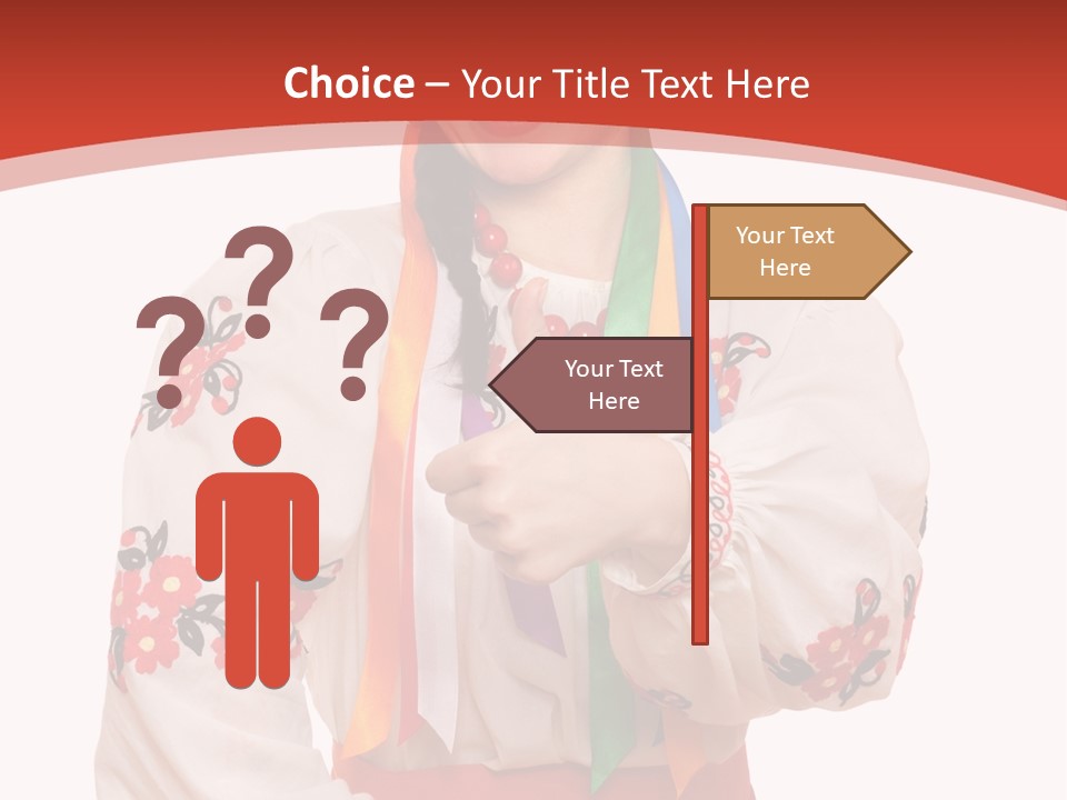 Art Cute Ornament PowerPoint Template