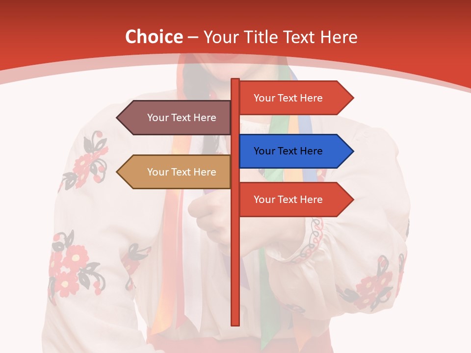 Art Cute Ornament PowerPoint Template