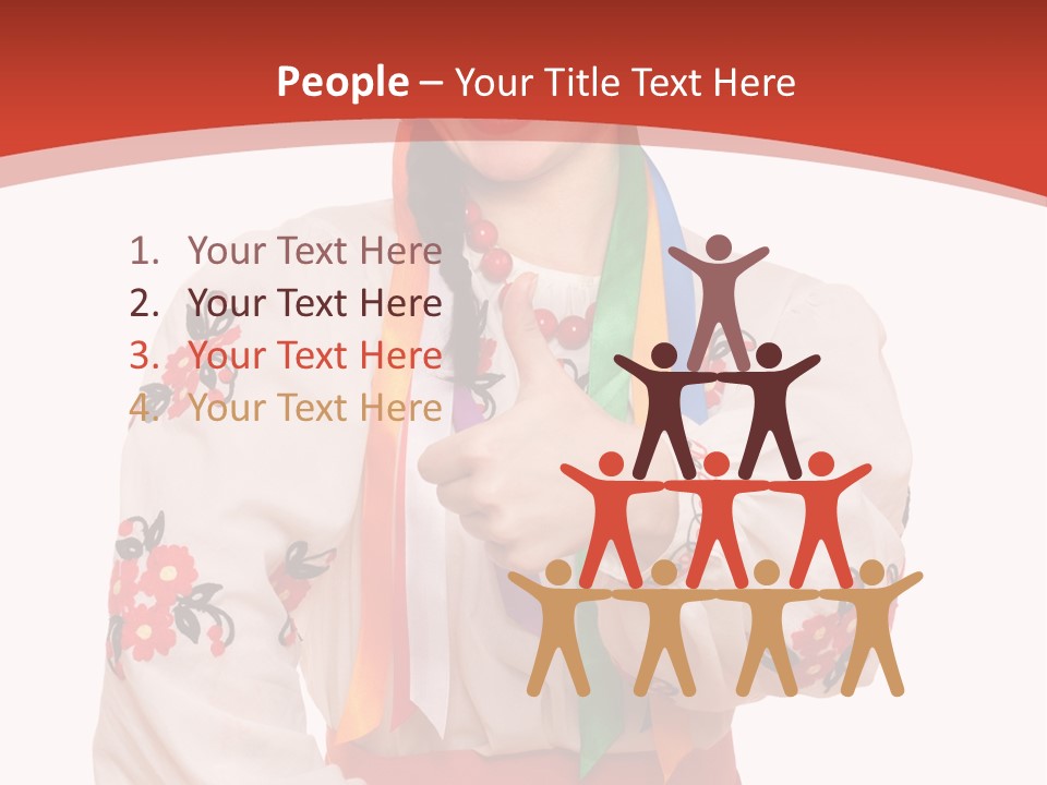 Art Cute Ornament PowerPoint Template