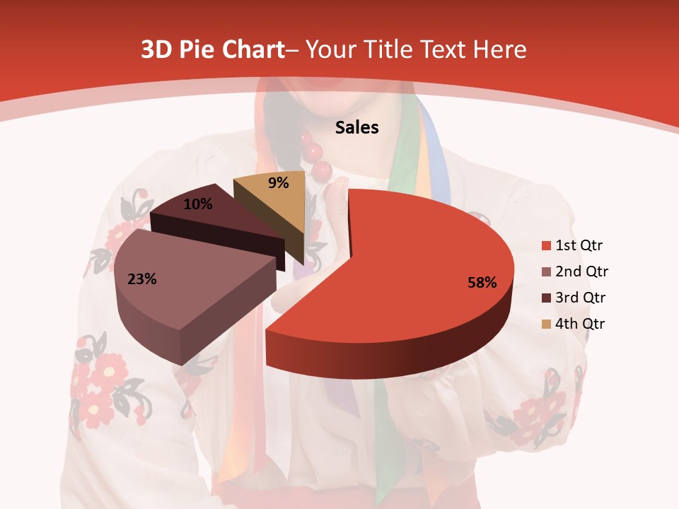 Art Cute Ornament PowerPoint Template