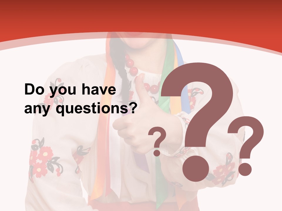 Art Cute Ornament PowerPoint Template