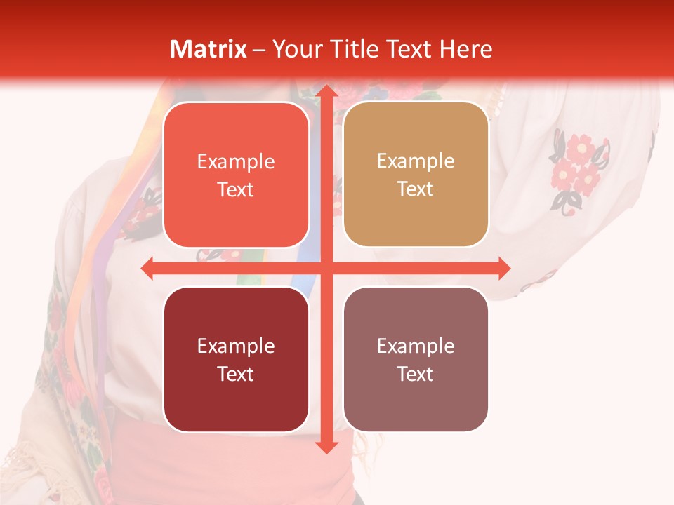 Tradition Woman Folklore PowerPoint Template