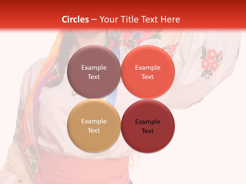 Tradition Woman Folklore PowerPoint Template