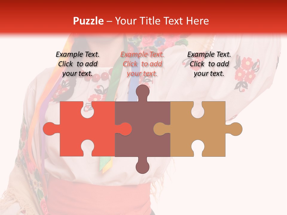 Tradition Woman Folklore PowerPoint Template