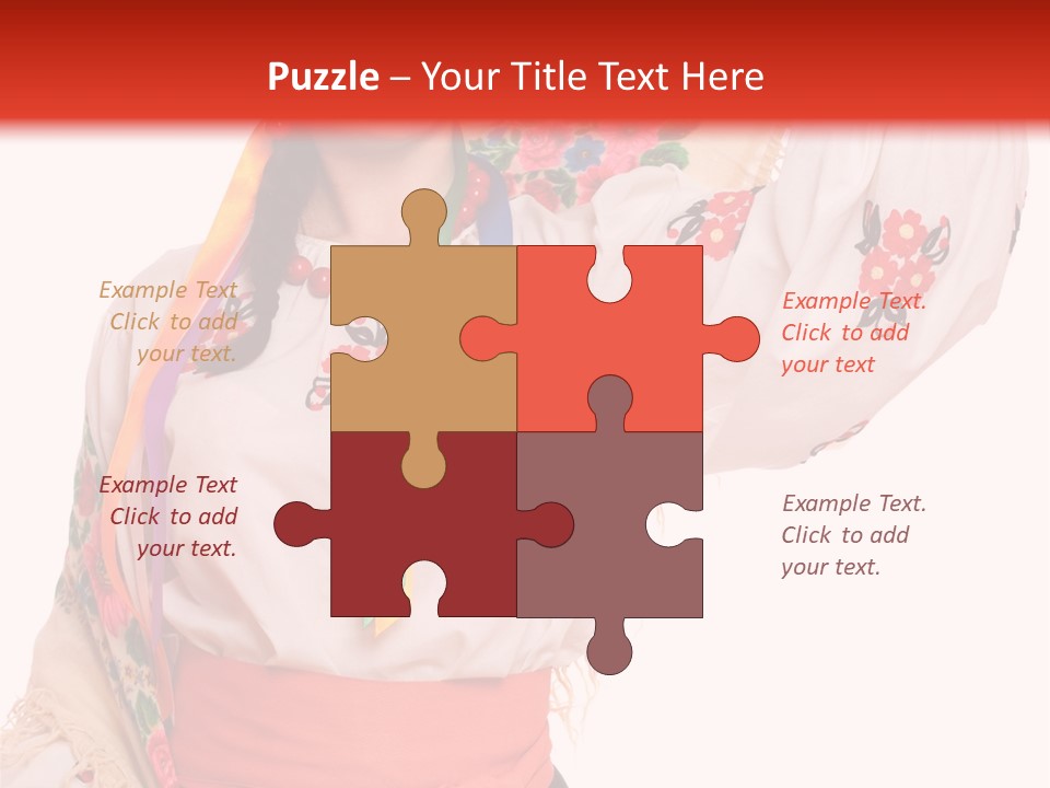 Tradition Woman Folklore PowerPoint Template