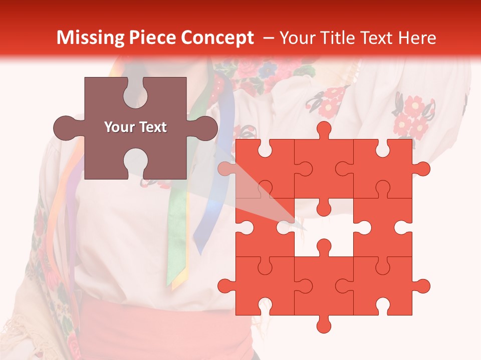 Tradition Woman Folklore PowerPoint Template