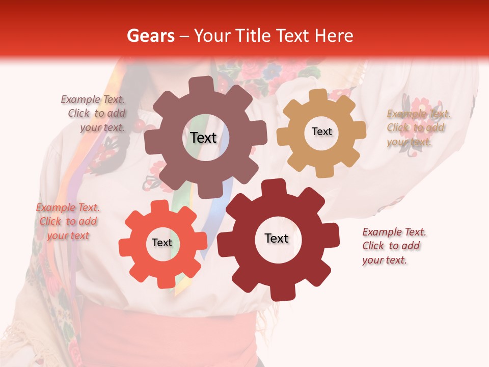 Tradition Woman Folklore PowerPoint Template