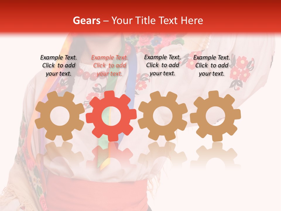 Tradition Woman Folklore PowerPoint Template