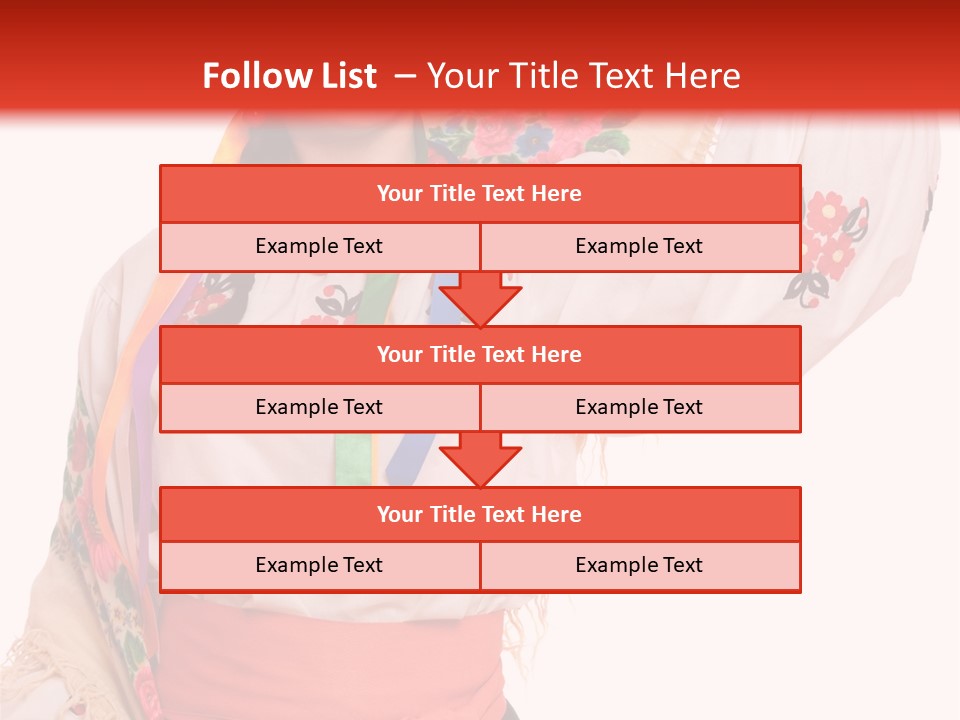 Tradition Woman Folklore PowerPoint Template