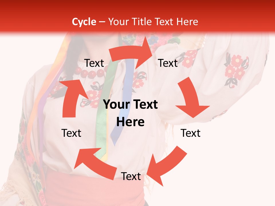 Tradition Woman Folklore PowerPoint Template