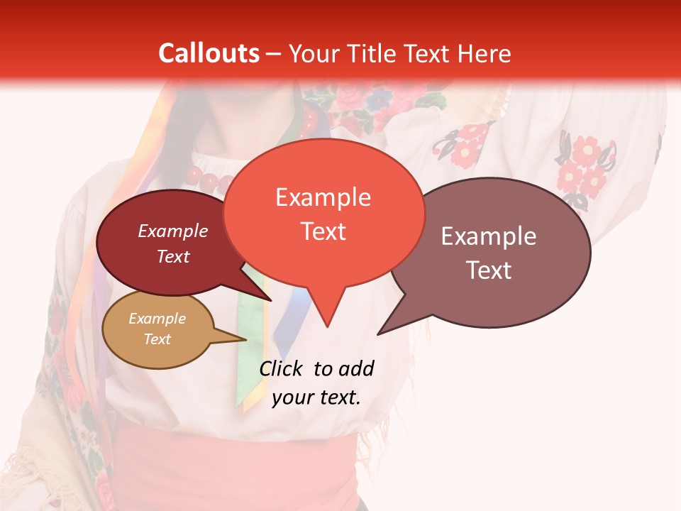 Tradition Woman Folklore PowerPoint Template