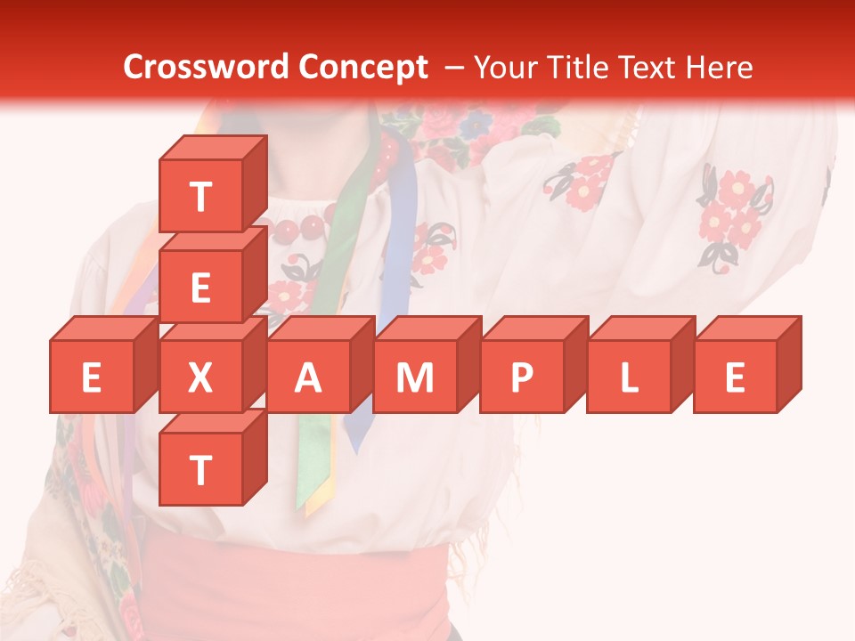 Tradition Woman Folklore PowerPoint Template