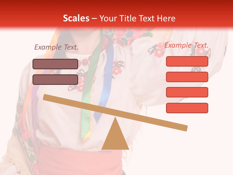 Tradition Woman Folklore PowerPoint Template