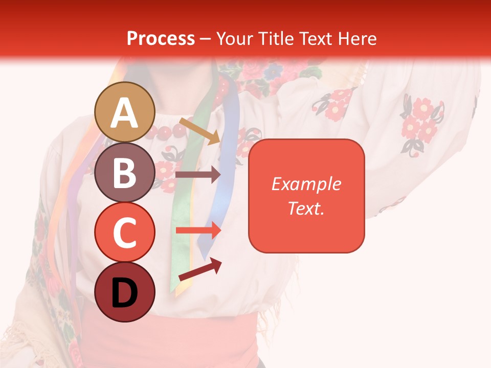 Tradition Woman Folklore PowerPoint Template