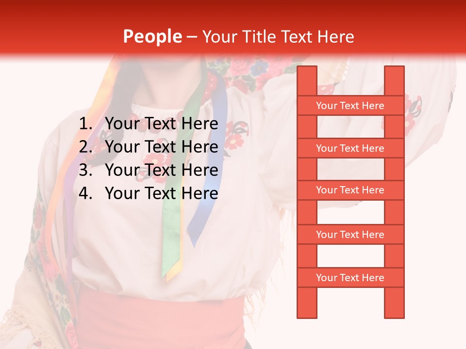 Tradition Woman Folklore PowerPoint Template