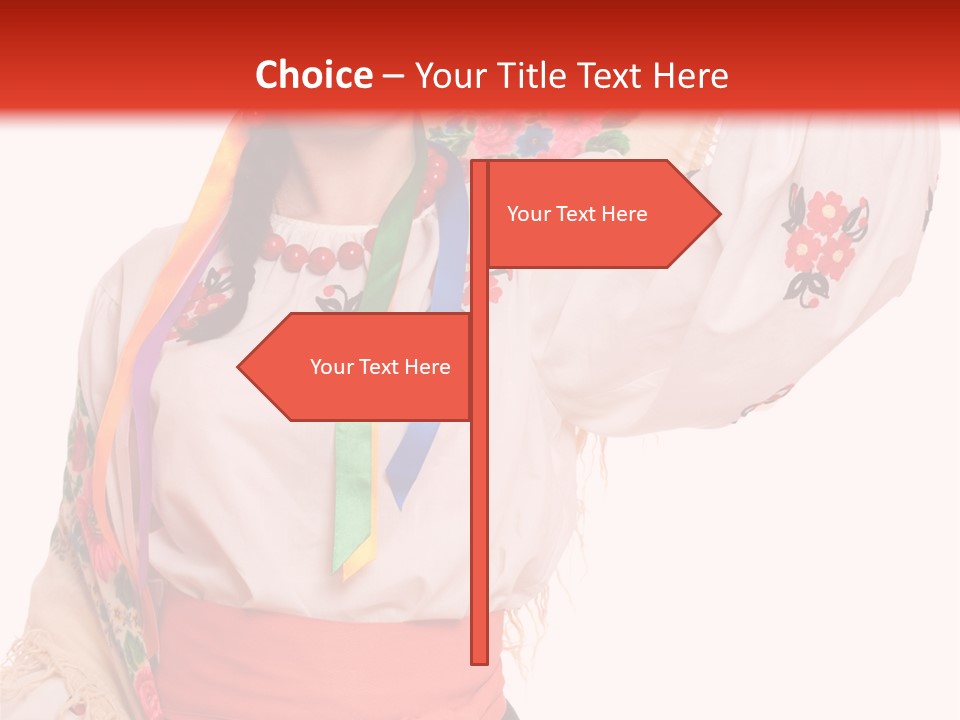 Tradition Woman Folklore PowerPoint Template