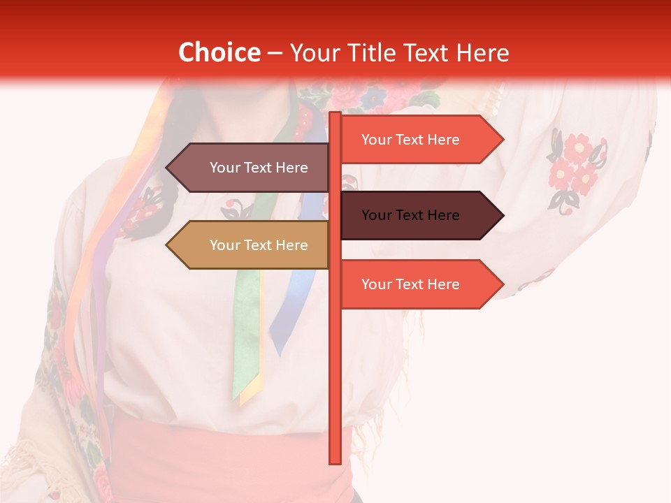 Tradition Woman Folklore PowerPoint Template