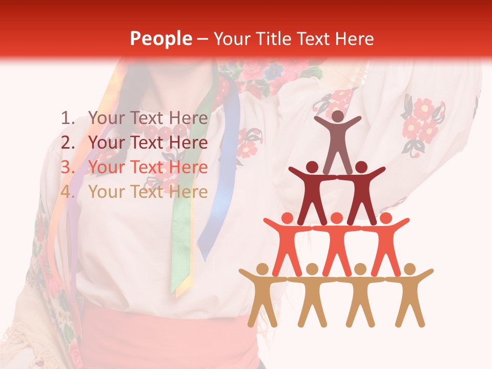 Tradition Woman Folklore PowerPoint Template