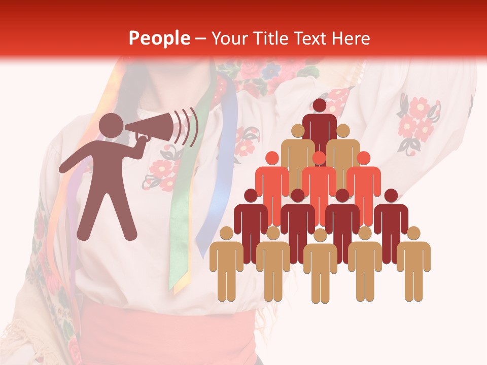 Tradition Woman Folklore PowerPoint Template