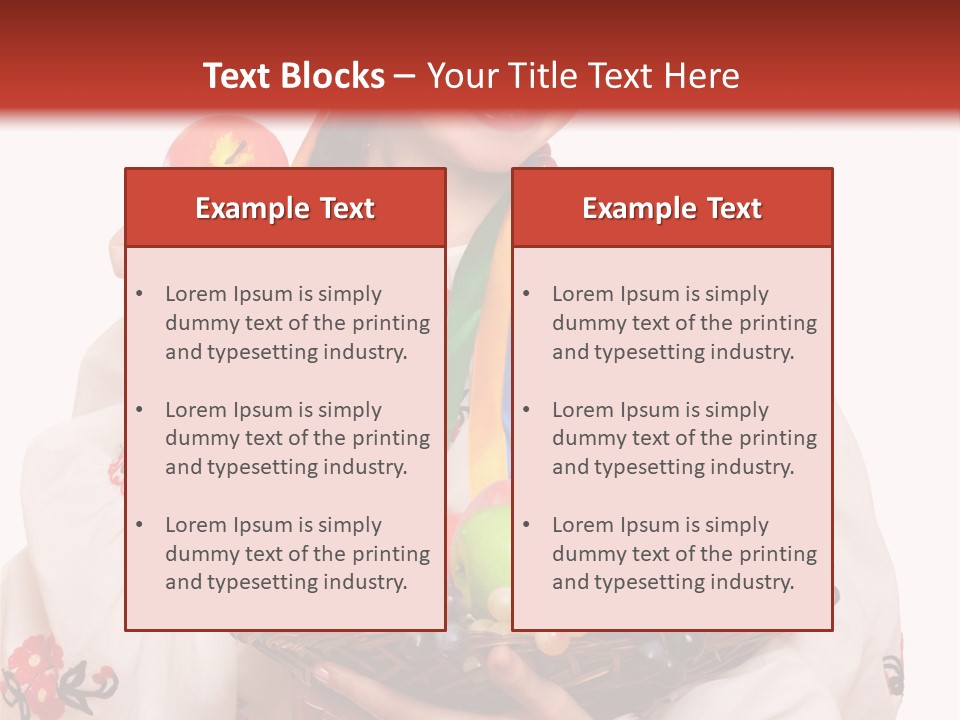 Smiling Pear Isolated PowerPoint Template
