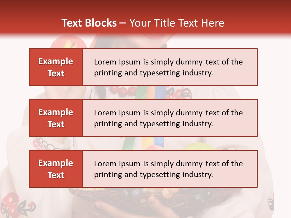 Smiling Pear Isolated PowerPoint Template
