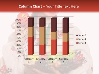 Smiling Pear Isolated PowerPoint Template