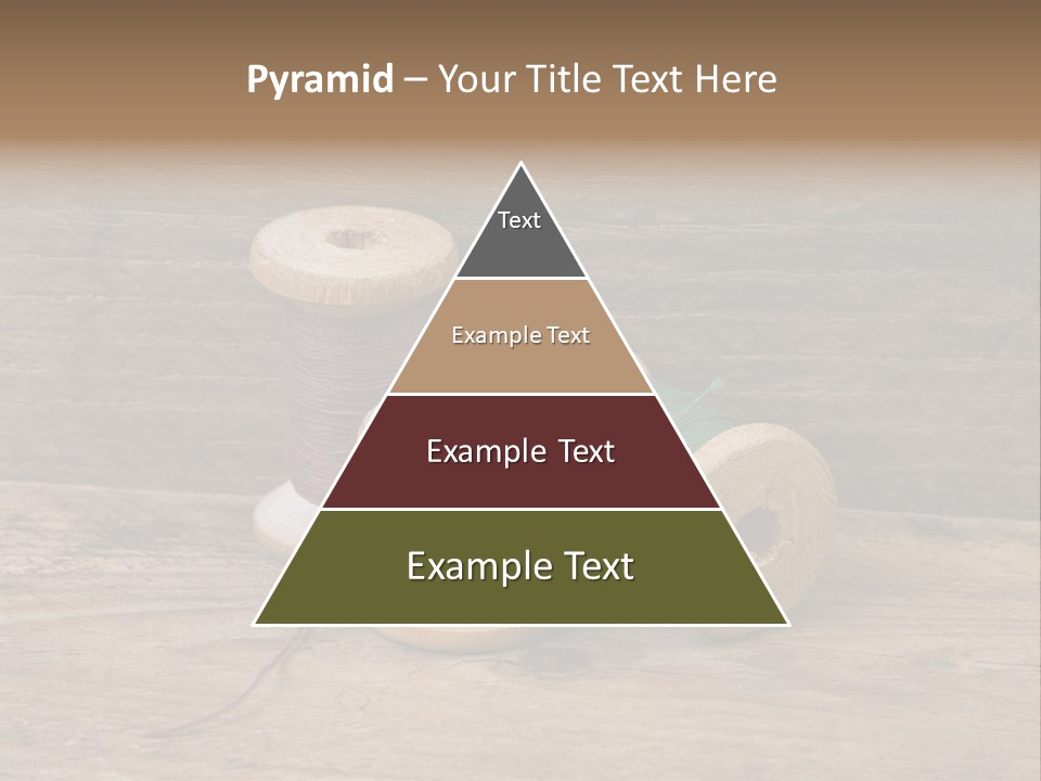 Needle Supplies Sewing PowerPoint Template