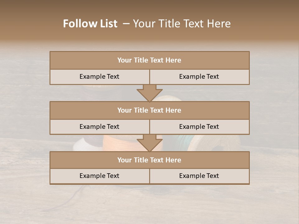 Needle Supplies Sewing PowerPoint Template