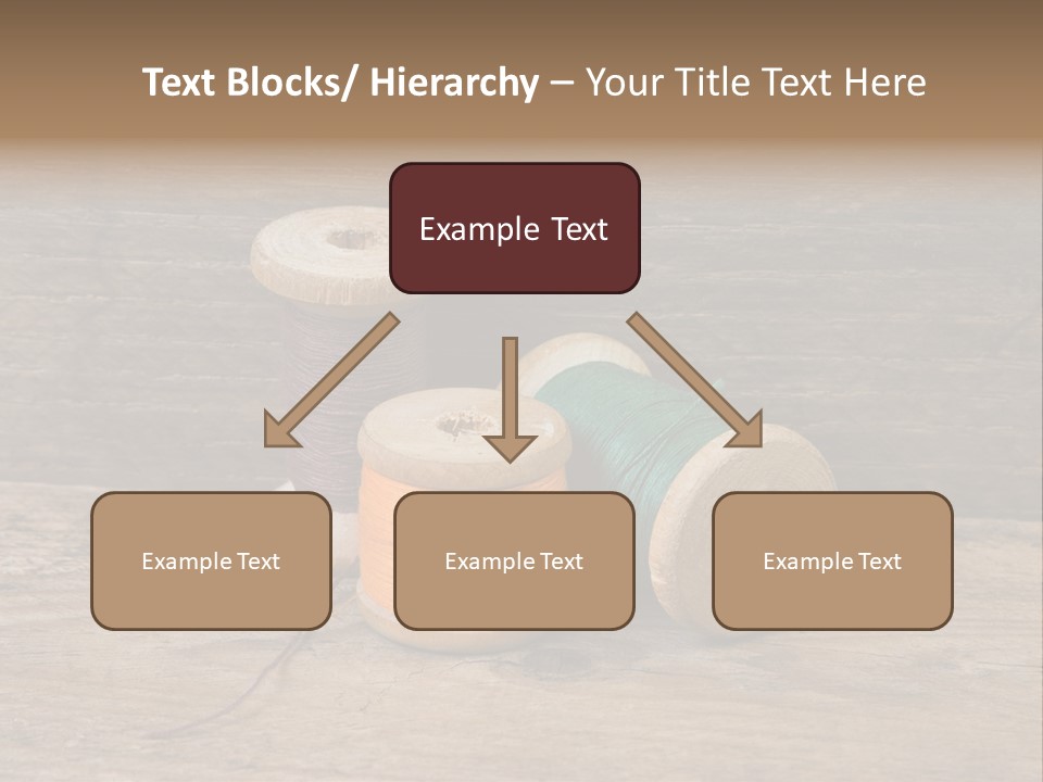 Needle Supplies Sewing PowerPoint Template
