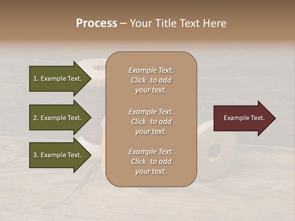 Needle Supplies Sewing PowerPoint Template