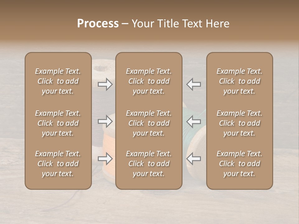 Needle Supplies Sewing PowerPoint Template