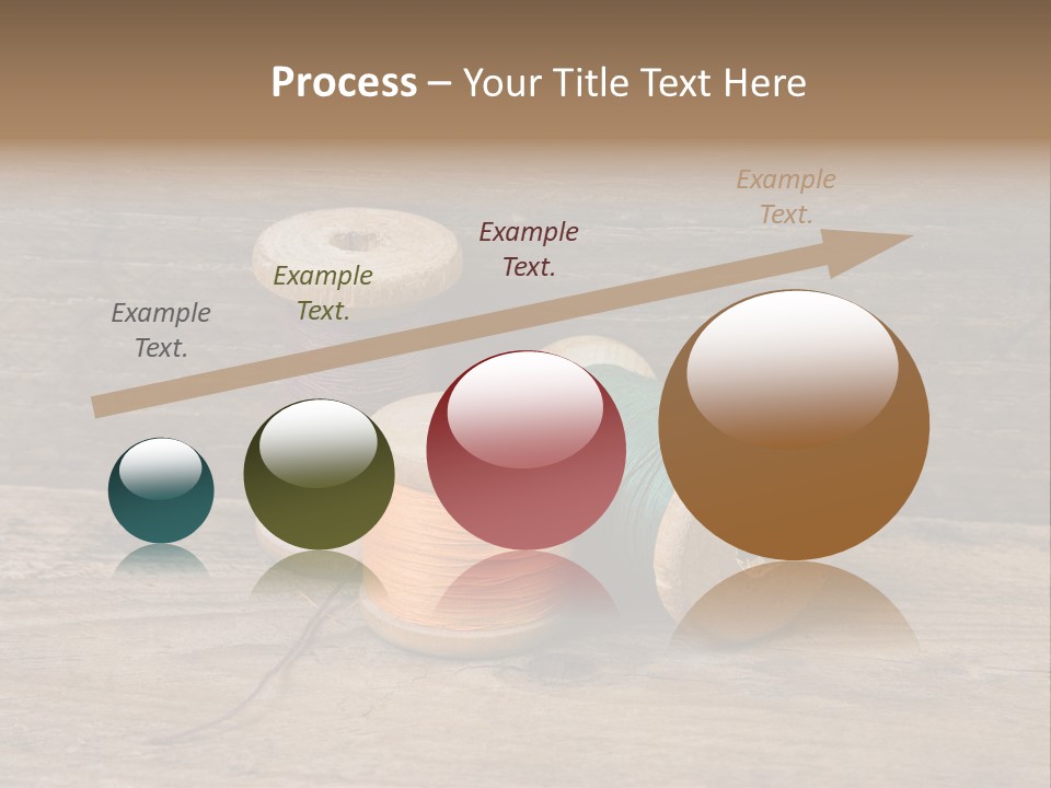 Needle Supplies Sewing PowerPoint Template