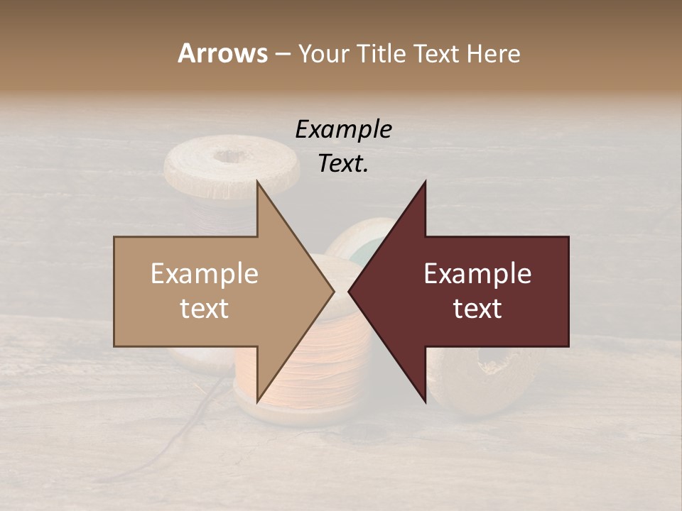 Needle Supplies Sewing PowerPoint Template