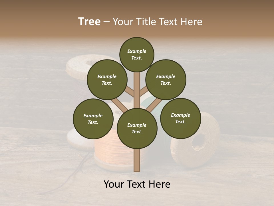 Needle Supplies Sewing PowerPoint Template