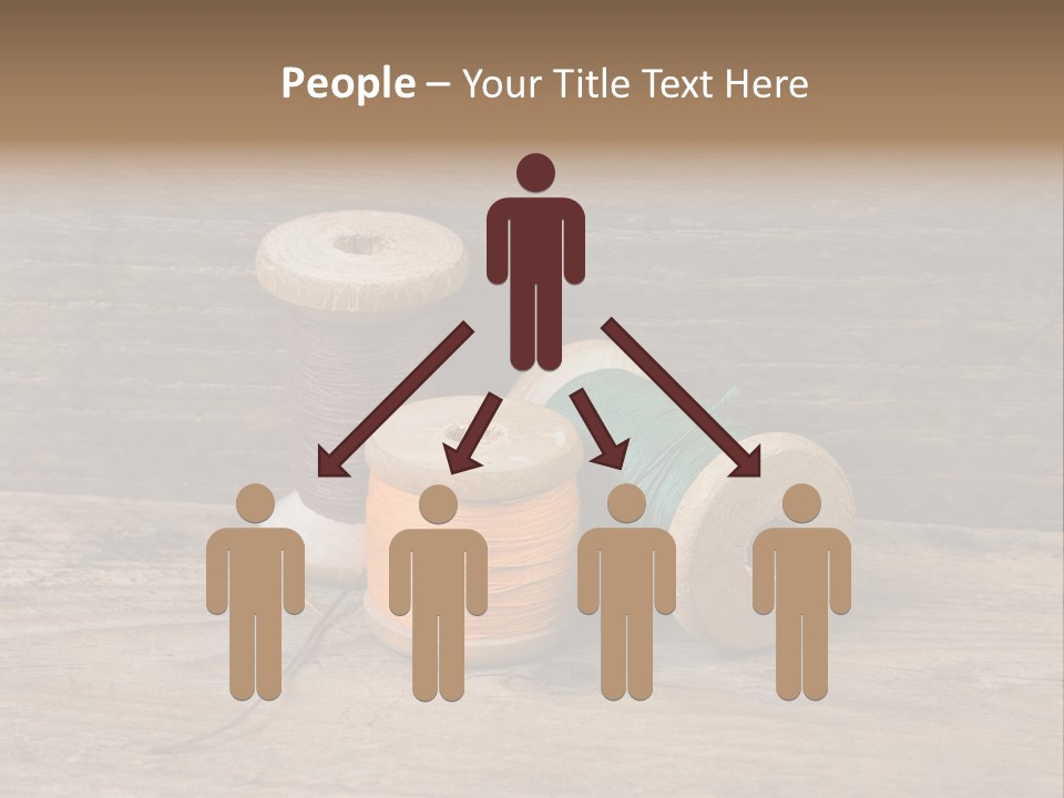 Needle Supplies Sewing PowerPoint Template