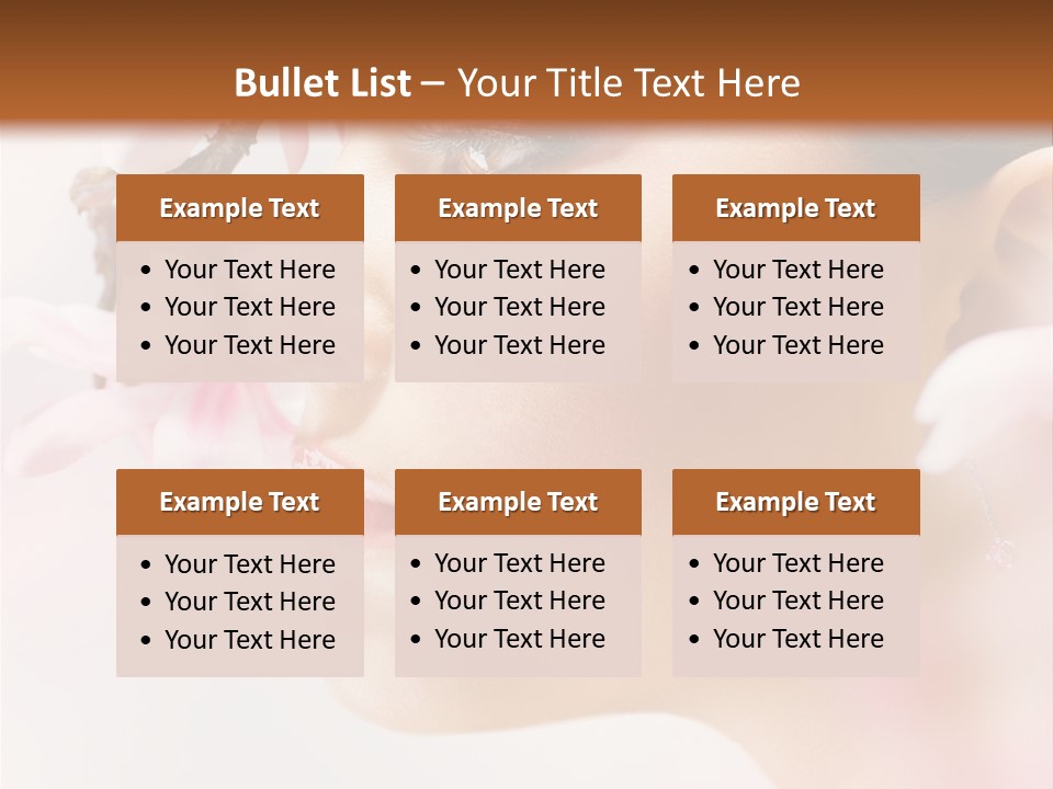 Nice Skincare Beauty PowerPoint Template