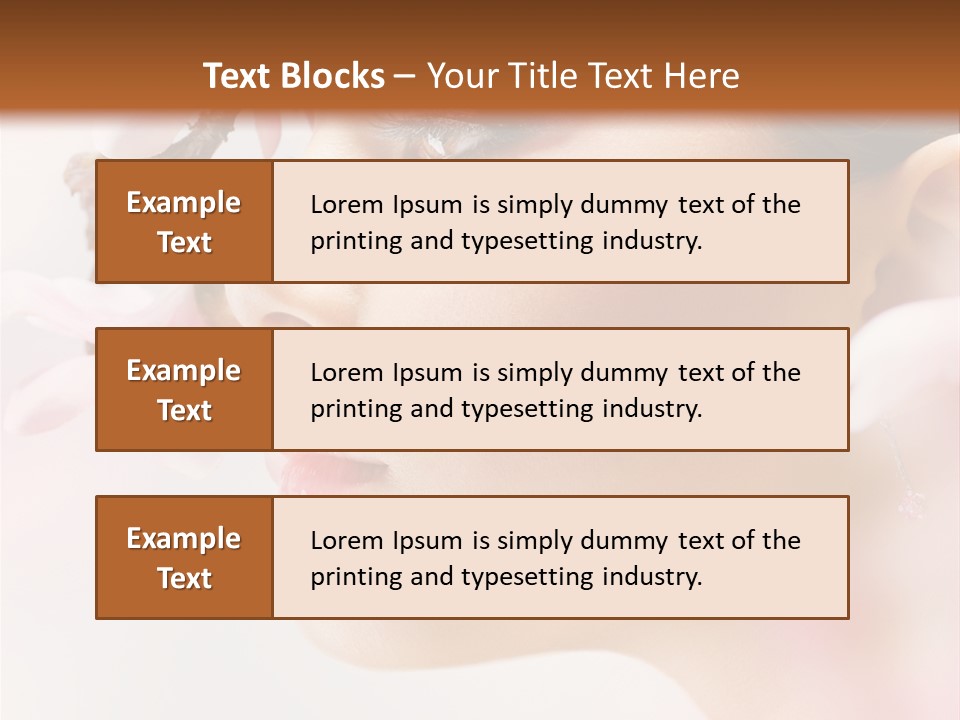 Nice Skincare Beauty PowerPoint Template
