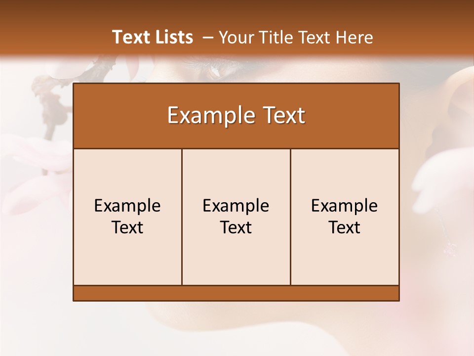 Nice Skincare Beauty PowerPoint Template