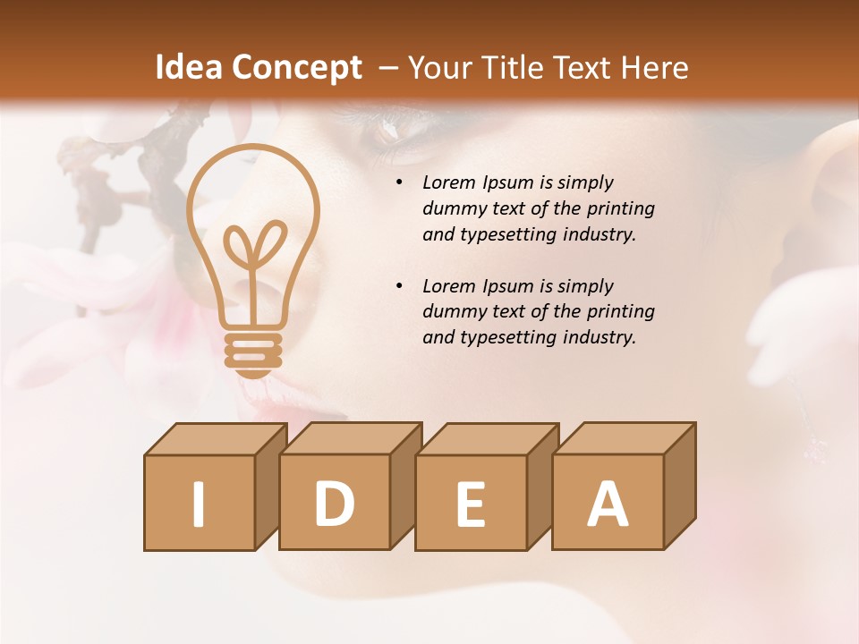 Nice Skincare Beauty PowerPoint Template