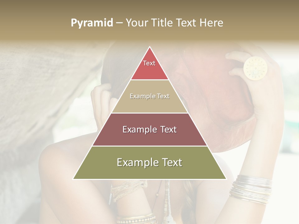 Model Human Smile PowerPoint Template