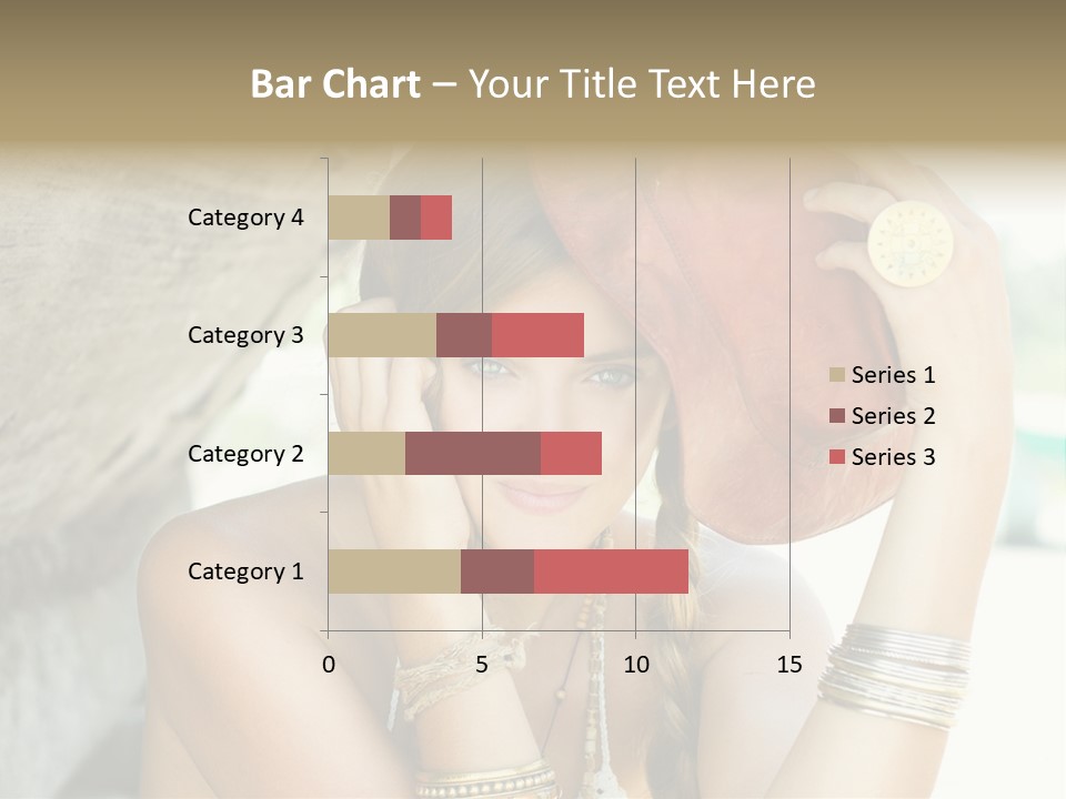 Model Human Smile PowerPoint Template