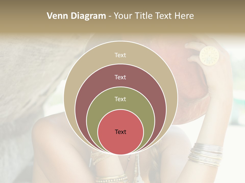Model Human Smile PowerPoint Template