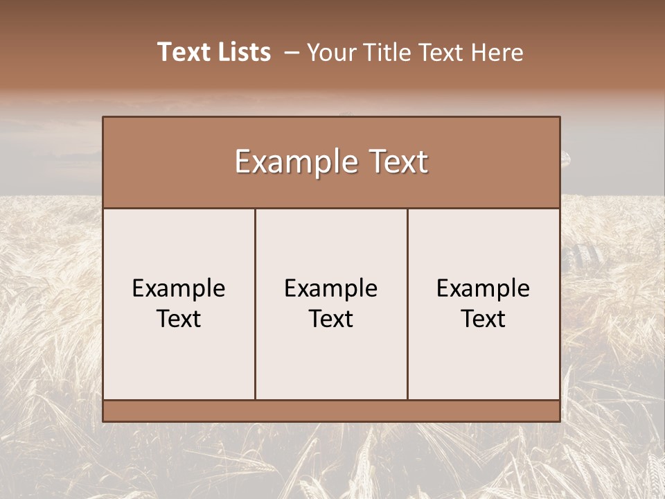 Abandoned Ancient Tractor PowerPoint Template