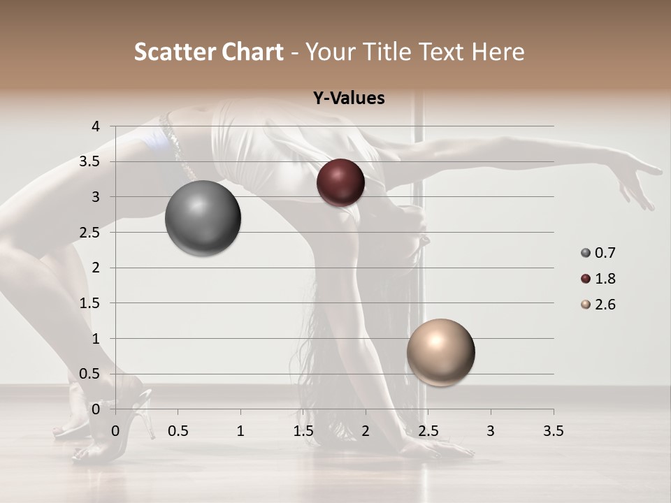 Exercising Babe Pretty PowerPoint Template